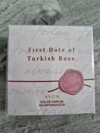 Avon TTA First Date of Turkish Rose 30 ml Woda perfumowana Nowa Folia