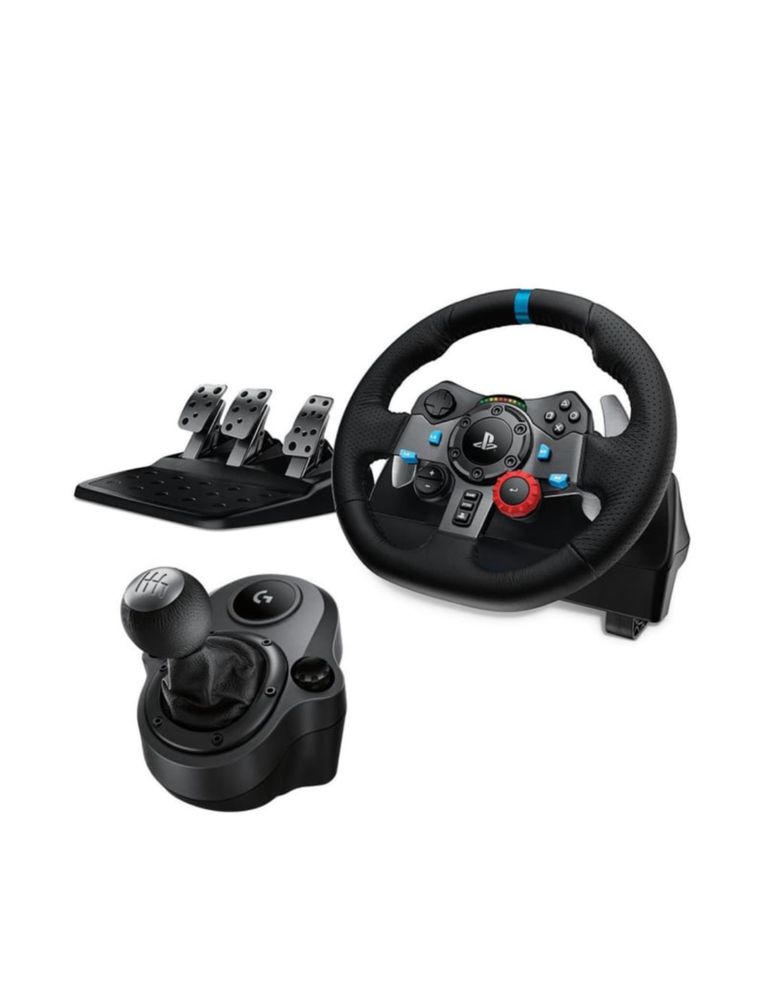 Logitech G29 3 в 1 кермо і педалі+ручка перемикання передач PS3/4/5 ПК