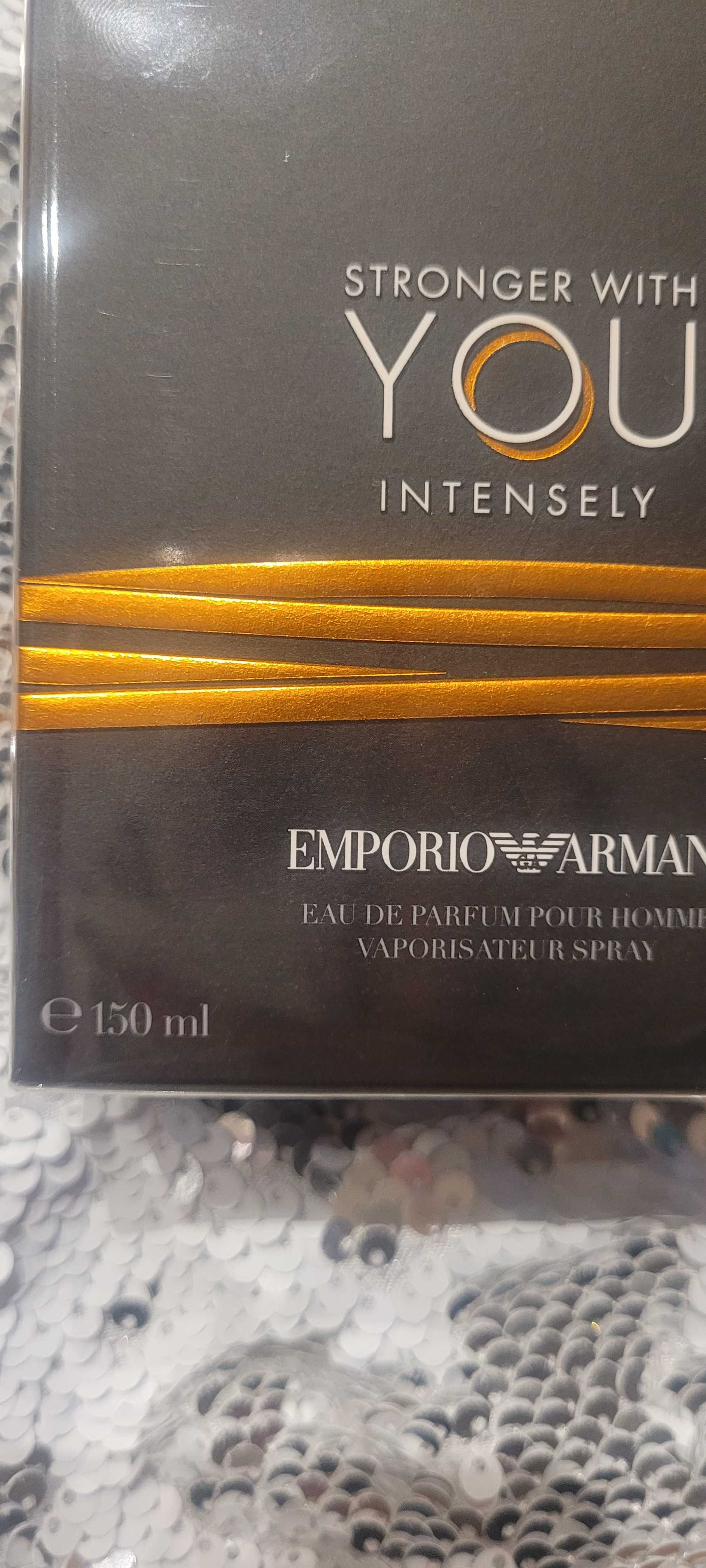 Oryginalne Armani stronger with you intensely 150 ml