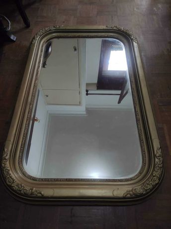 Espelho de sala dourado - Vintage