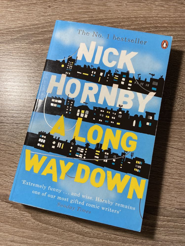 Nick Hornby - A Long Way Down. Книга англійською мовою