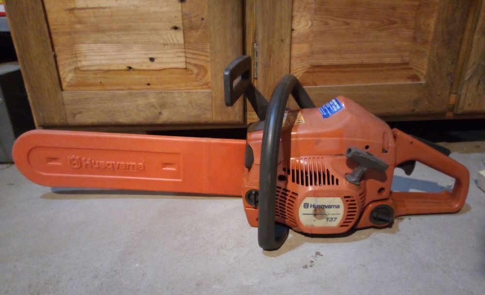 Husqvarna 137 piła spalinowa pilarka nowa prowadnica i łańcuch
