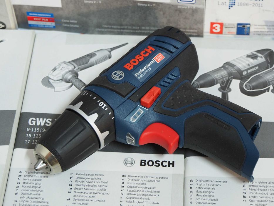 BOSCH GSR 12V-15 wkretarka wiertarka 10,8v bez bateria wurth