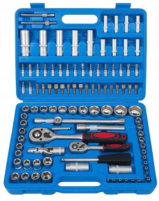 Zestaw kluczy nasadowych 108el. Walizka PROMOCJA