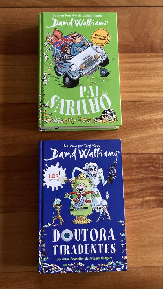 Coleção de Livros de DAVID WALLIAMS (vários títulos/infanto-juvenil) desde 10€