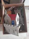 Trzy kartony klocki playmobil