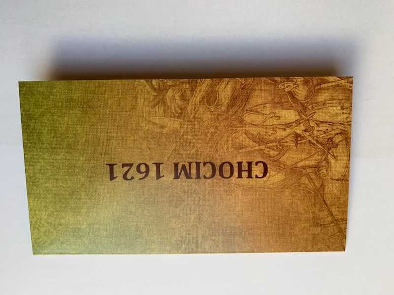 Banknot kolekcjonerski – Chocim 1621. PWPW