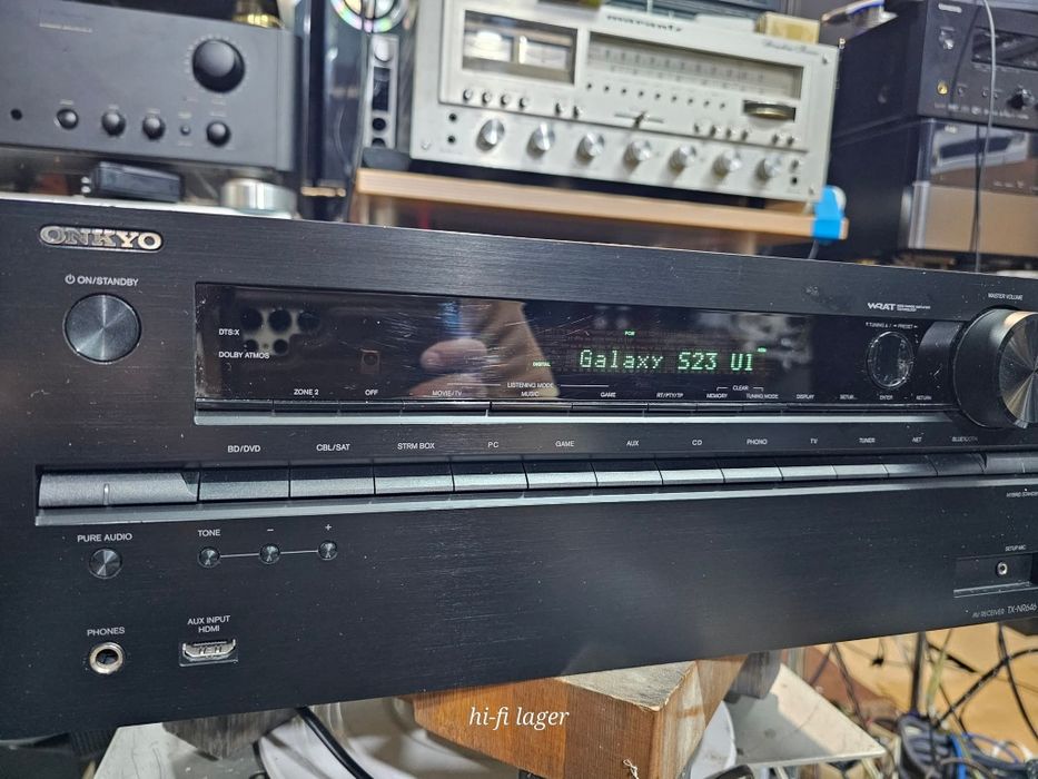 ONKYO TX-NR 646  Bluetooth WiFi Internet USB HDMI ACR 4k UltraHD