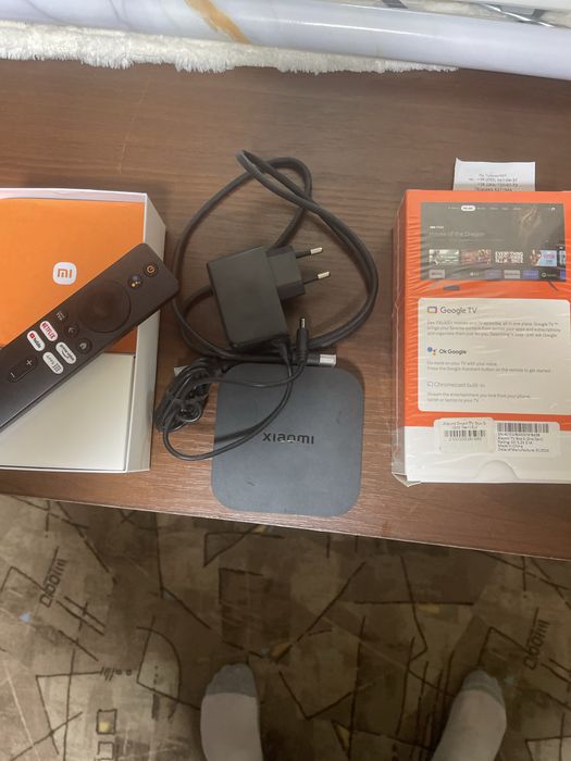 Xiaomi приставка 4К в робочем состояние.