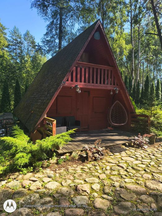Domek letniskowy Brda dom z drewna domek drewniany
