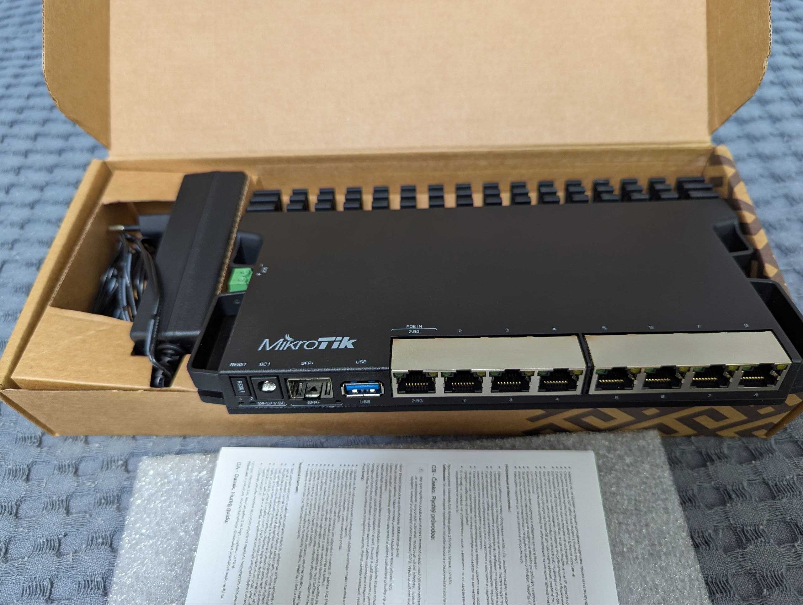Маршрутизатор Mikrotik RB5009UG+S+IN НОВИЙ