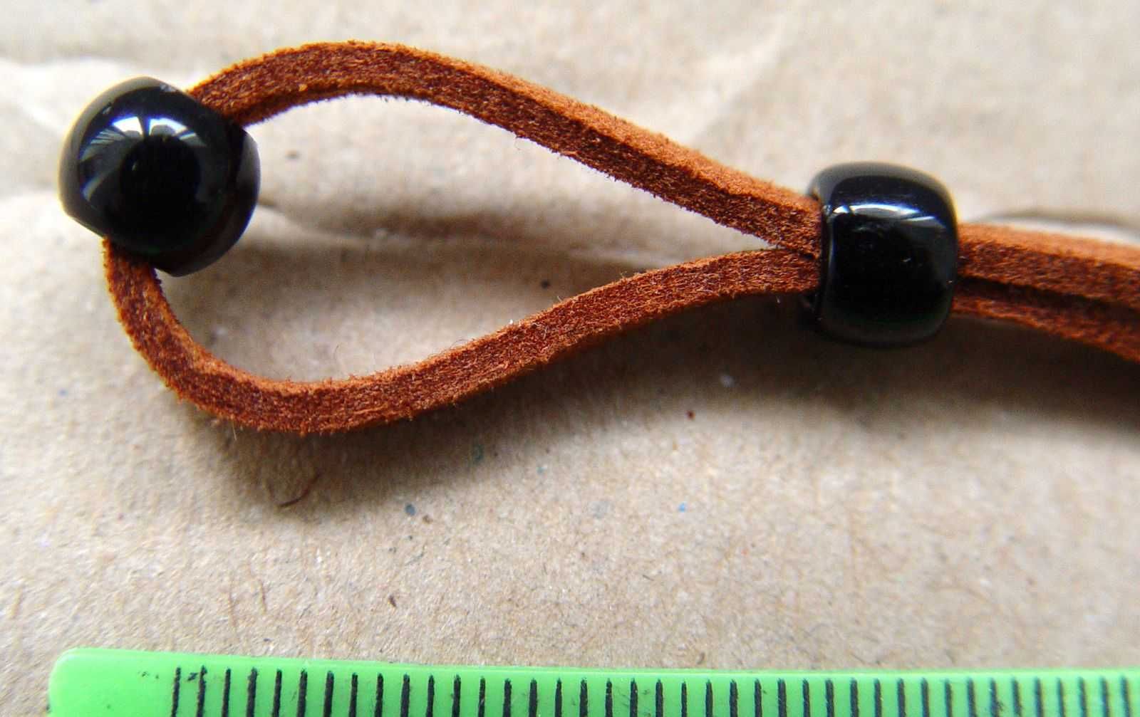 Шкіряний «шнурок» для окулярів регульований - (70см)