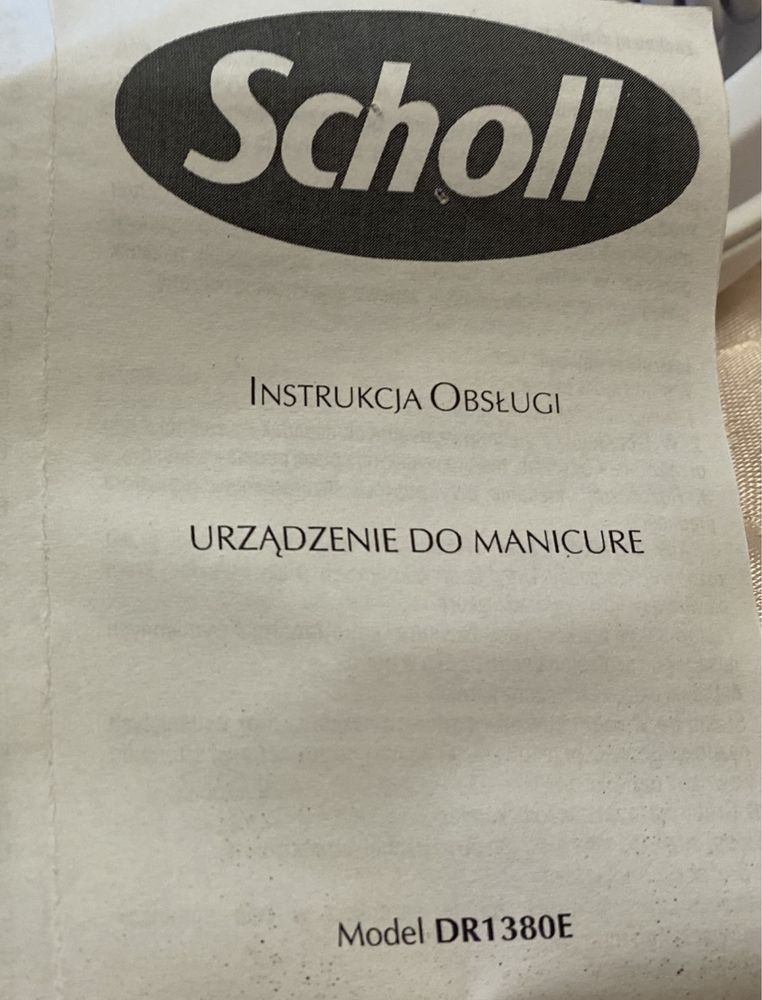 Zestaw do manicure Scholl