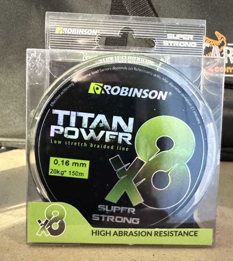 Plecionka Robinson Titan Power X8 0,16 mm x 150 m