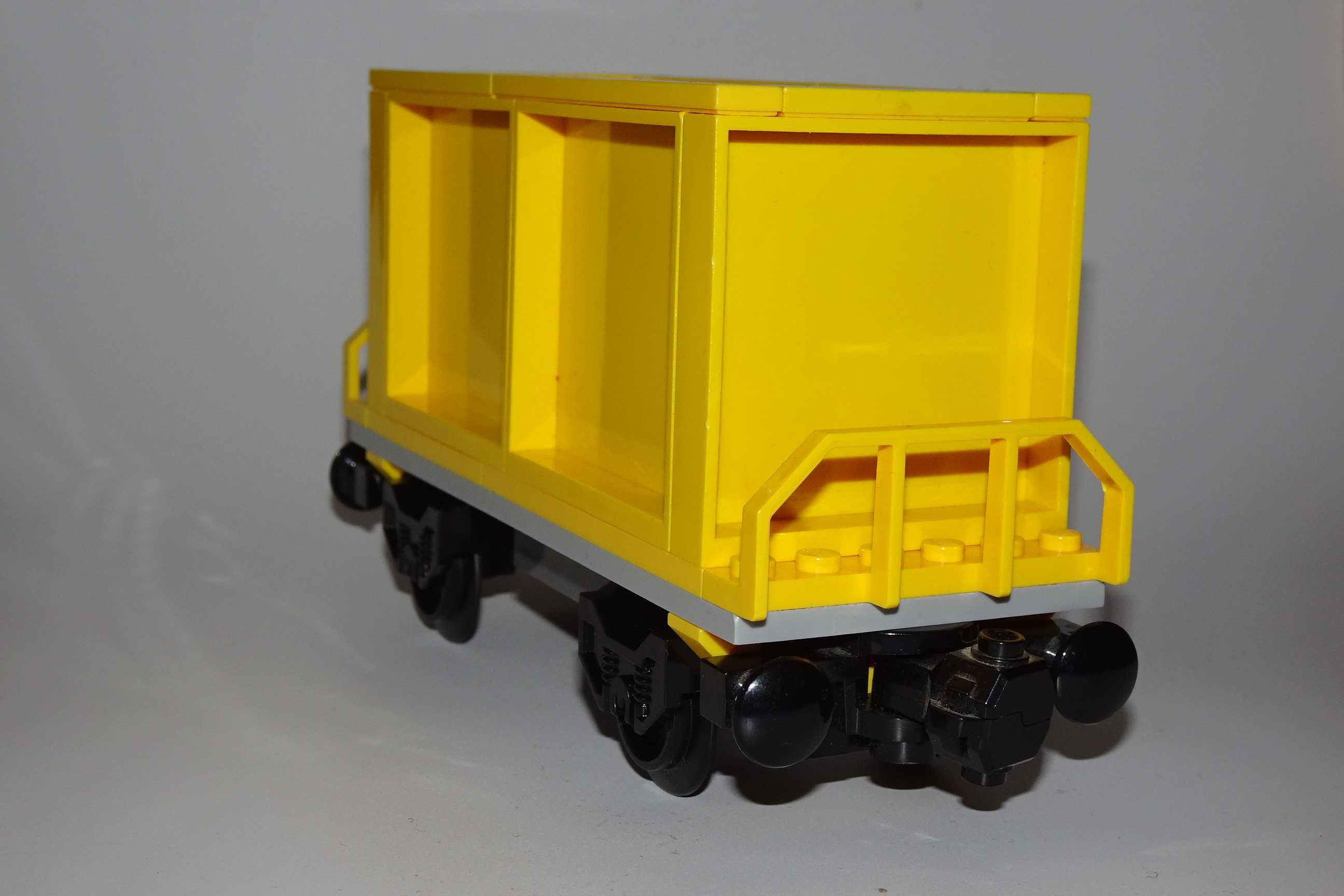 LEGO train, wagon węglarka żółty, tanio polecam