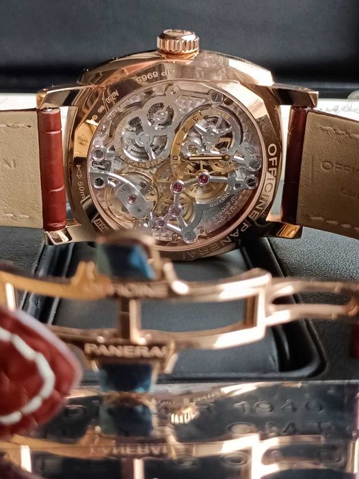 Panerai Radiomir 1940 3 Days GMT Oro Rosso Limited Edition 300 sztuk.