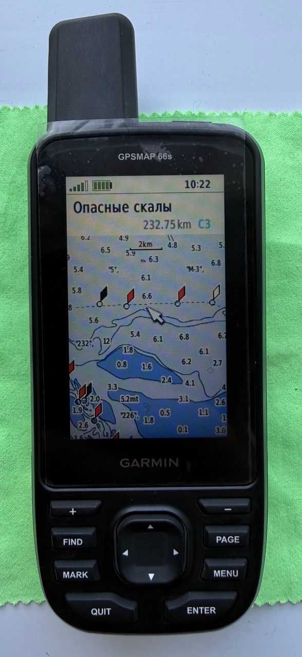 GPS Навігатор - Garmin GPSMAP 66s зі встановленими картами