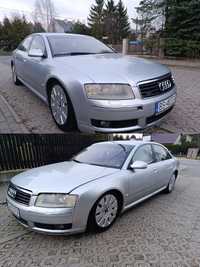 Audi A8 4x4 4.0Tdi - Uszkodzony Motor-Bosse-Xenon- Webasto- Ladna