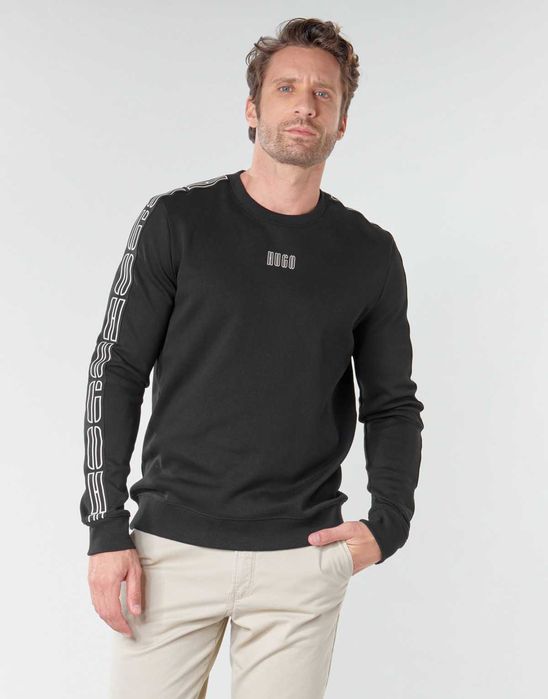 Мужской черный свитшот , кофта hugo boss (М -Л)