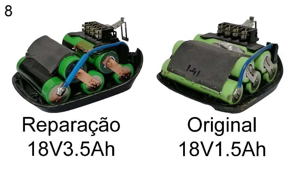 Reparação Baterias Lítio ( Scooter elétrica, bicicleta elétrica, etc.)