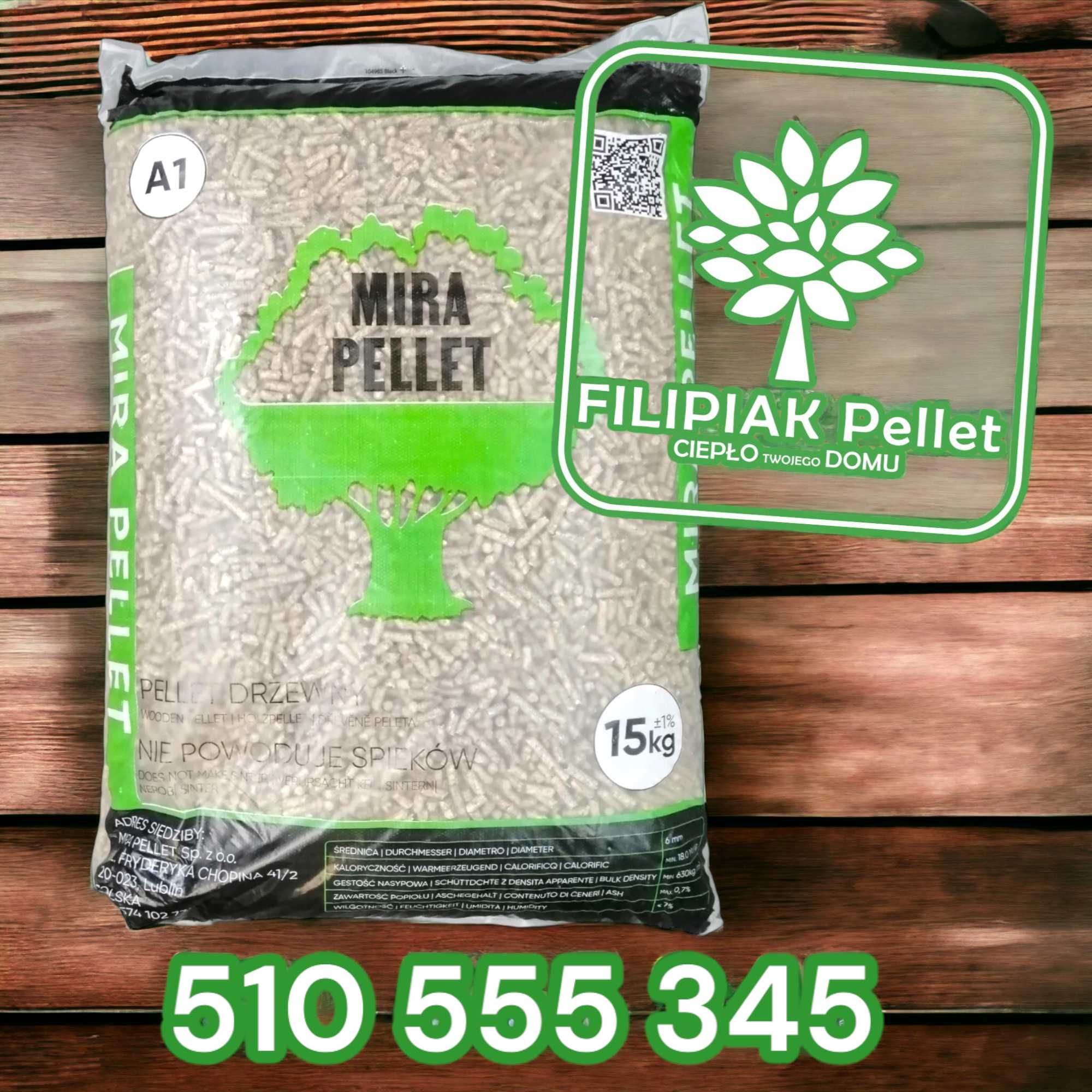 MIRA PELLET klasy A1 od Filipiak Pellet