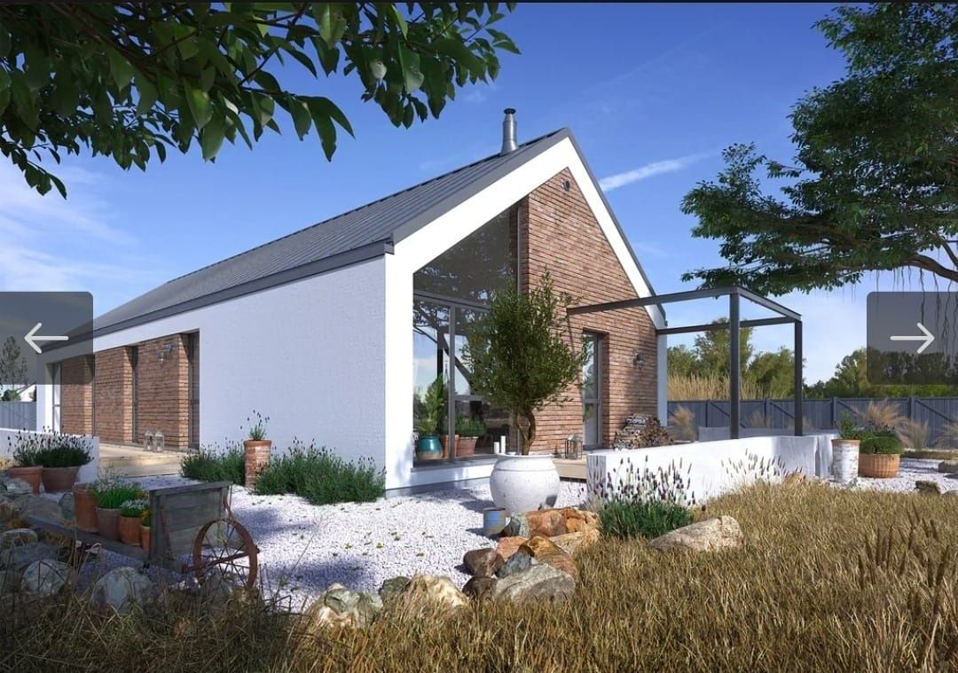 Projekt domu ekonomiczny 5 wersja lustrzana