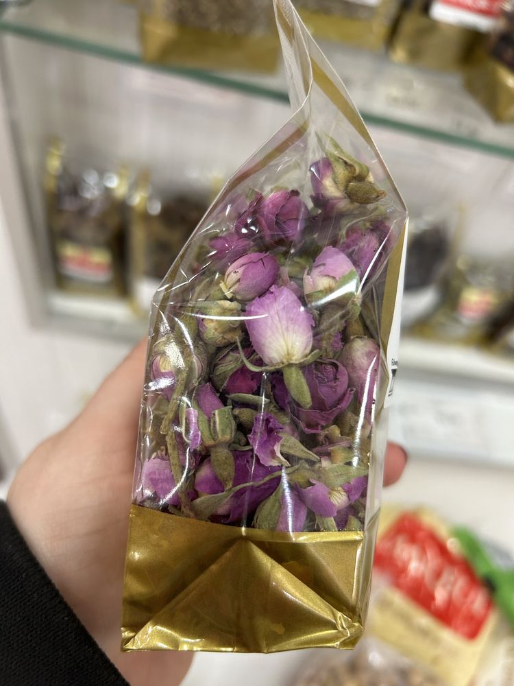 Чай из бутонов роз