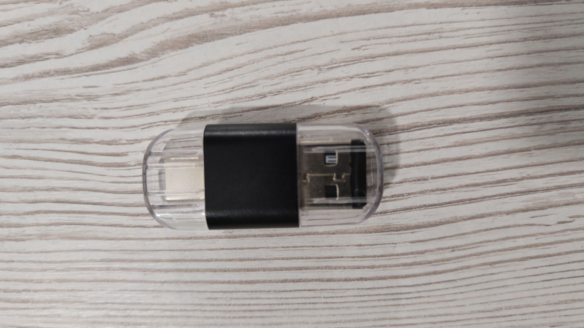 USB 2.0/USB type C card reader для micro SD карт пам'яті (OTG adapter)