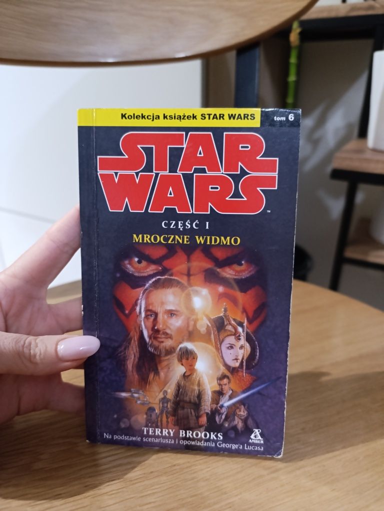 Star Wars część 1 Mroczne Widmo Terry Brooks wydanie kieszonkowe