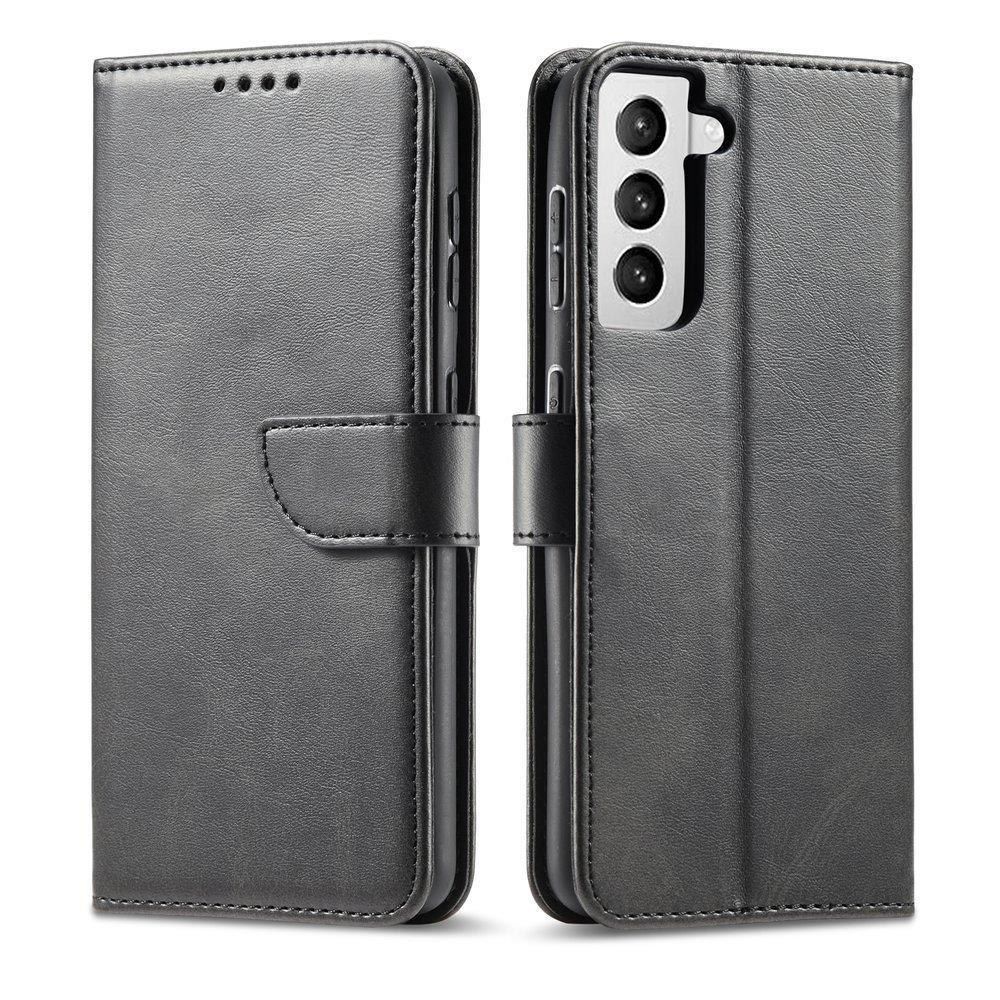 Etui Z Klapką Magnet Case Do Samsung Galaxy S22 Ultra Czarny