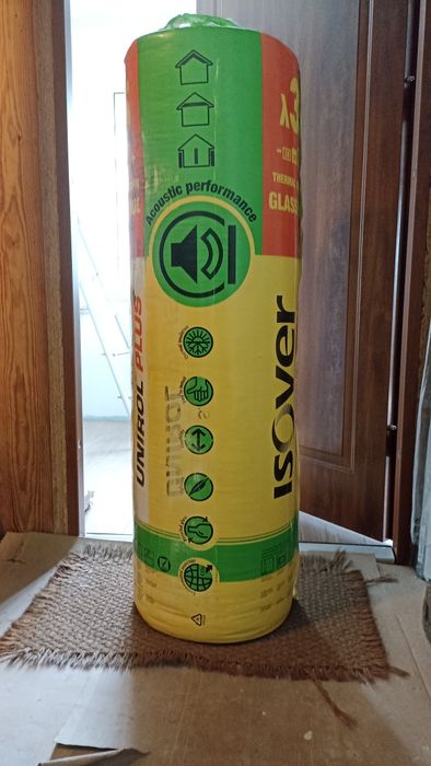 Wełna Isover Unirol Plus 035 grubość 20 cm