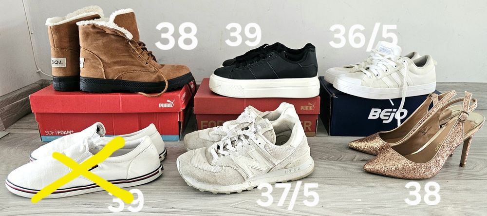 Obuwie damskie  różne
