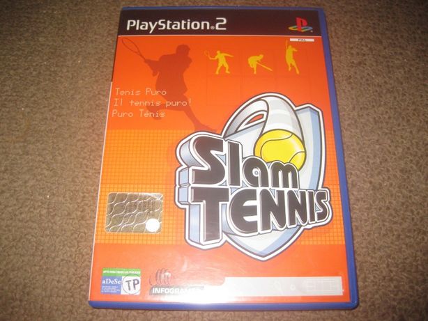 Jogo "Slam Tennis" PS2/Completo!