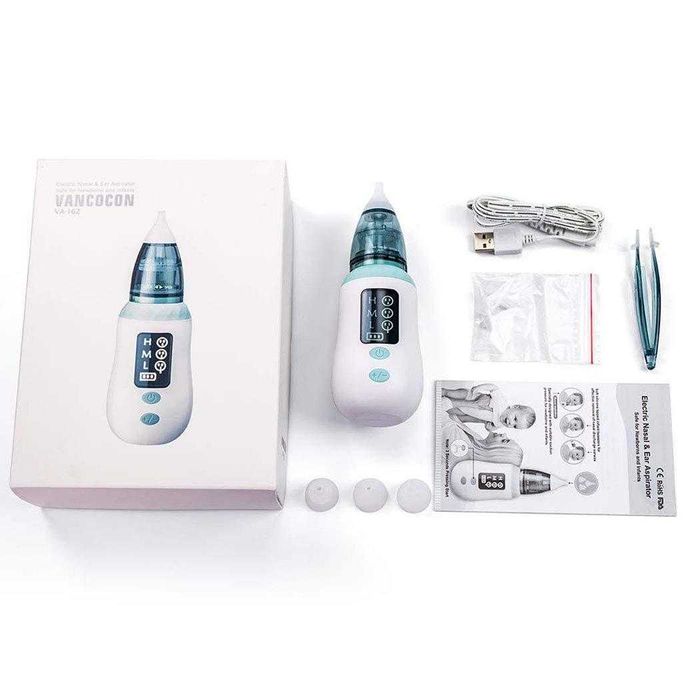 Детский назальный АСПИРАТОР VA-162, нос и уши