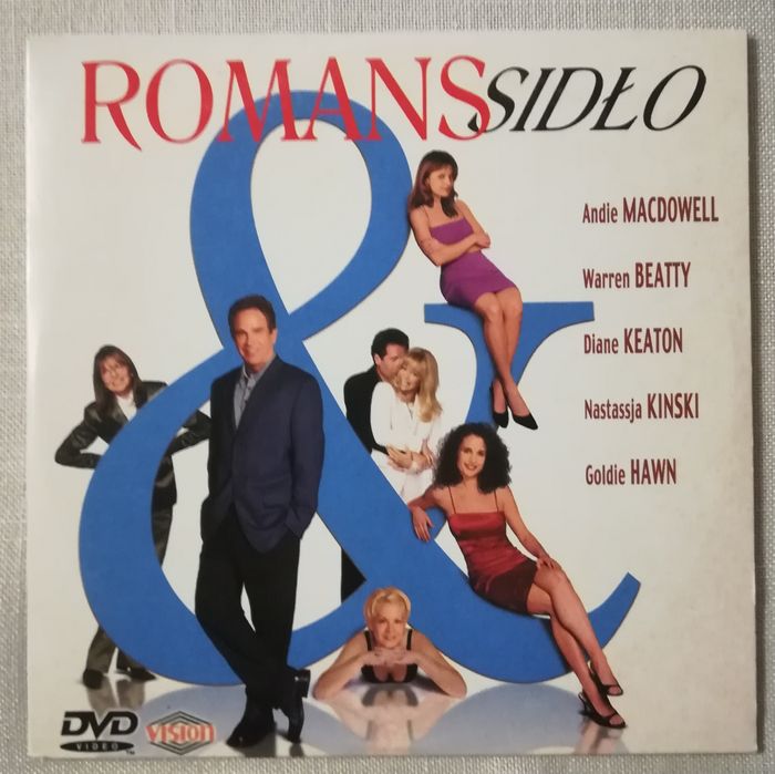 Płyta DVD z filmem Romanssidło.