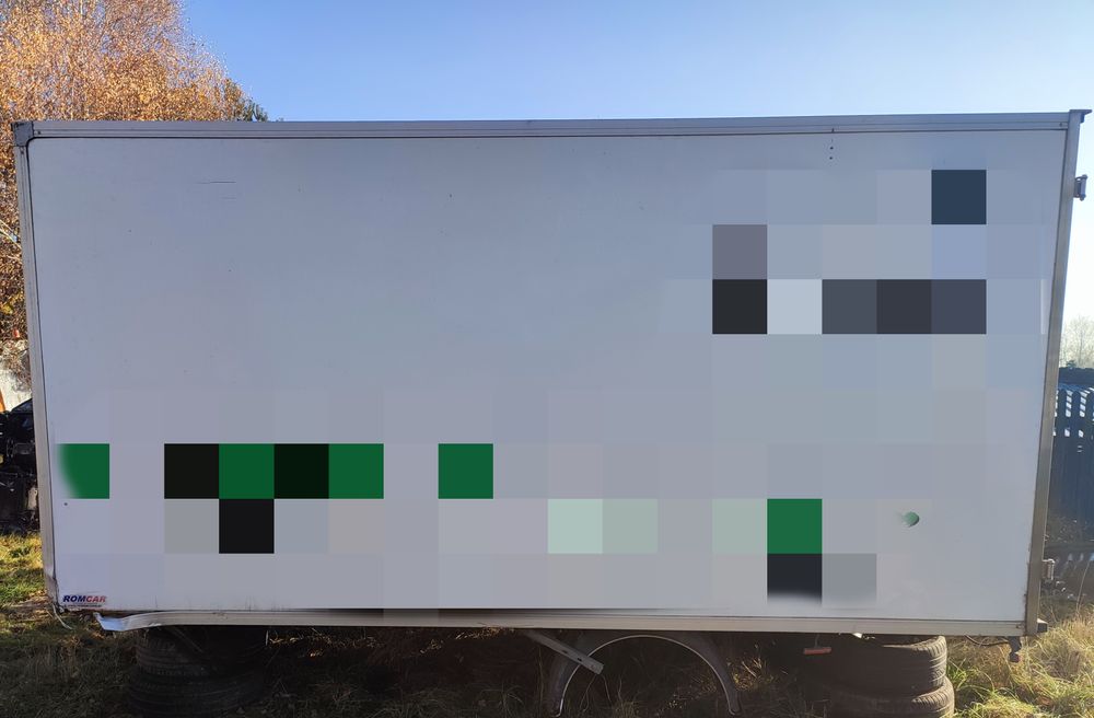 Kontener zabudowa izoterma Iveco daily