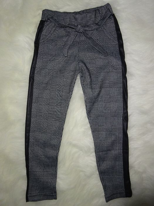 Legginsy getry w kratkę 128,146