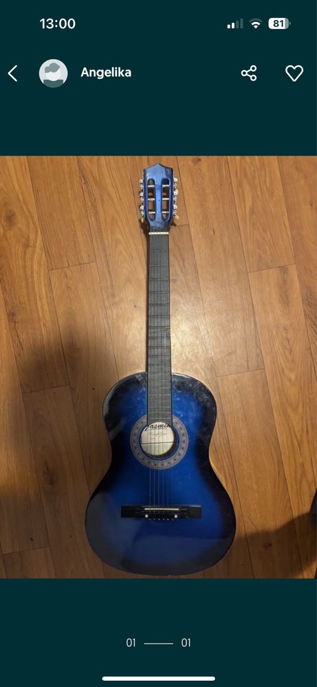gitara klasyczna + stojak