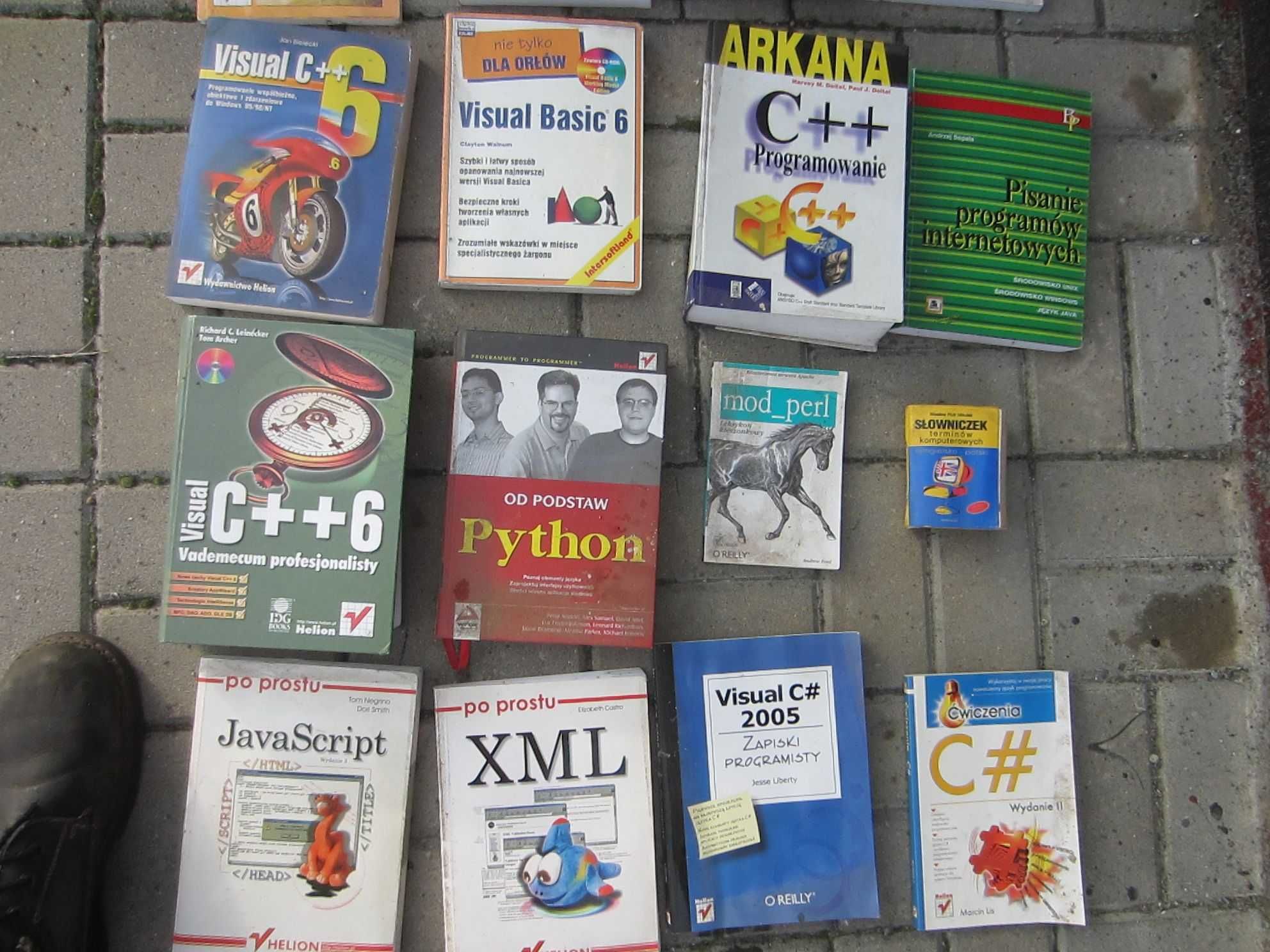 ksiazki programowanie visual c# c++ informatyka IT python javascript