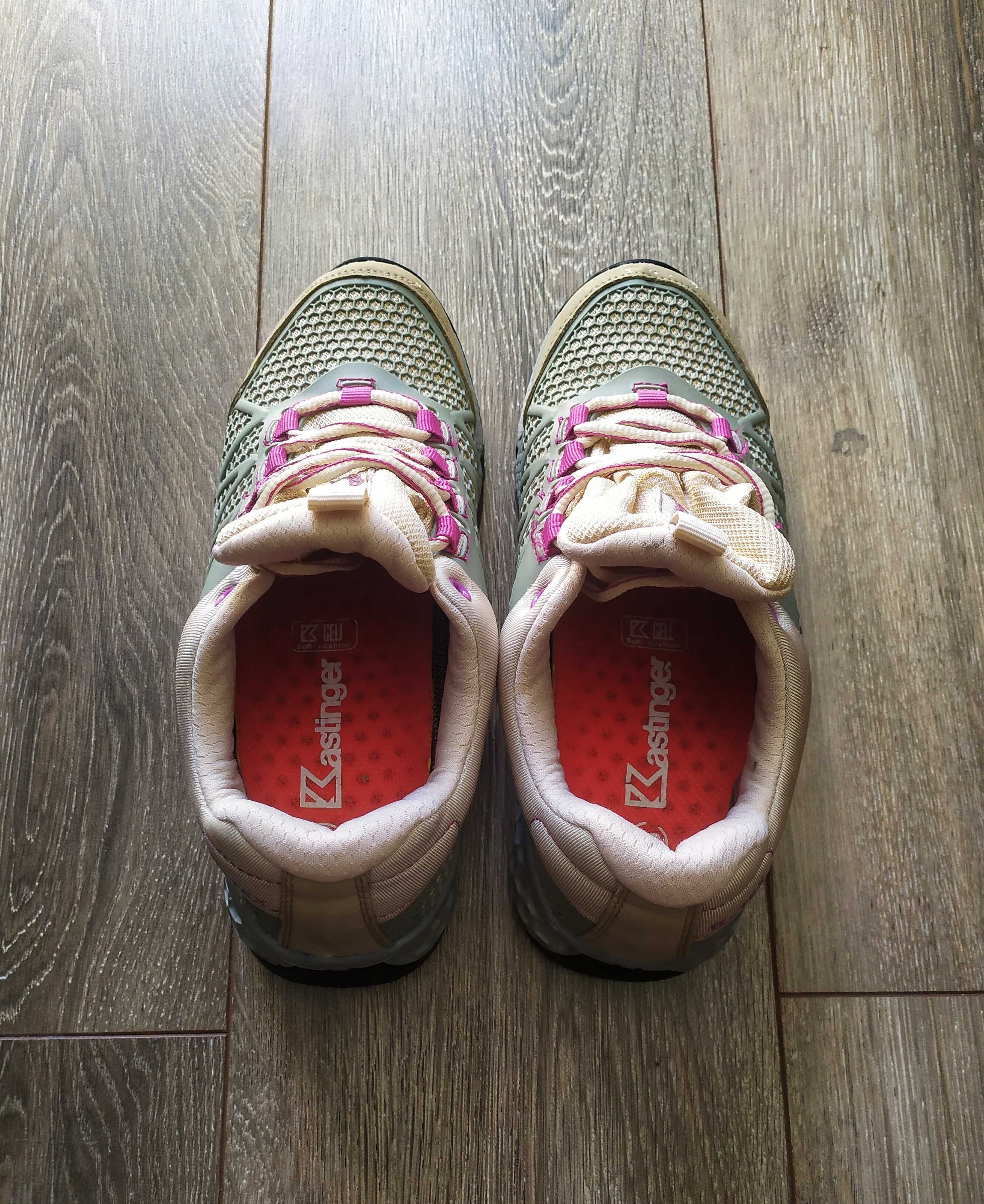 Kastinger buty trekkingowe 38 kolor beżowo-różowy