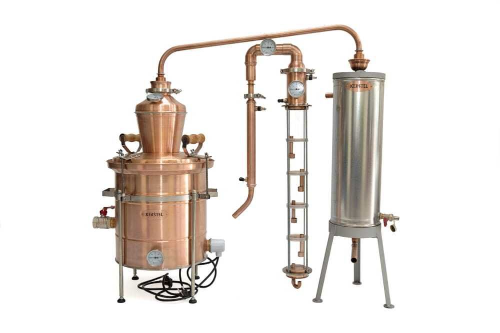 Destylator miedziany kolumnowy 30L