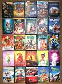 Lote 364 DVD's originais  (LOTE 41) animação: Disney/Pixar/DreamWorks