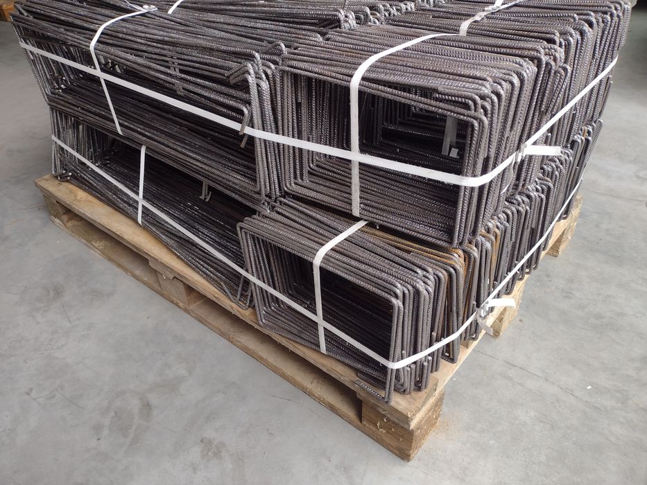 Strzemiona zbrojeniowe, jarzemka budowlane, drut