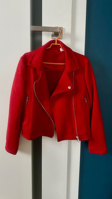 Ramoneska czerwona rozm.128 NOWA