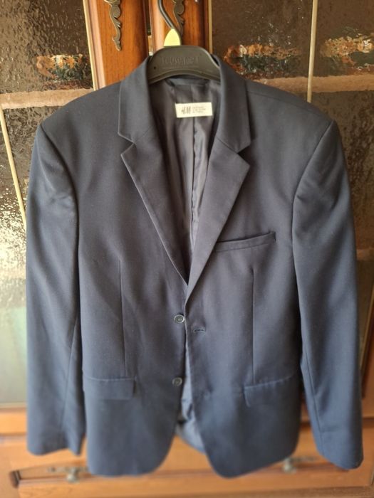 Marynarka chłopięca H&M – granatowa, elegancka, rozmiar 170 idealna