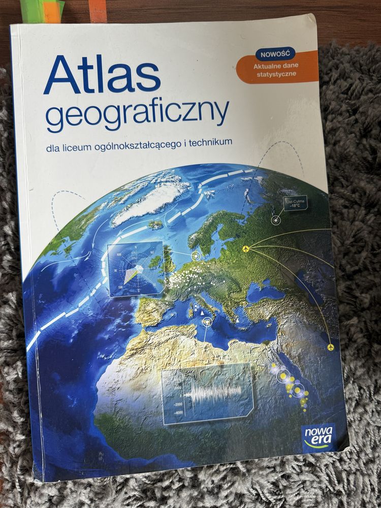 Atlas geograficzny nowa era