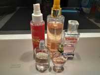 Zestaw perfum i mgiełek damskich 2x mgiełki, 3x wody perfumowane