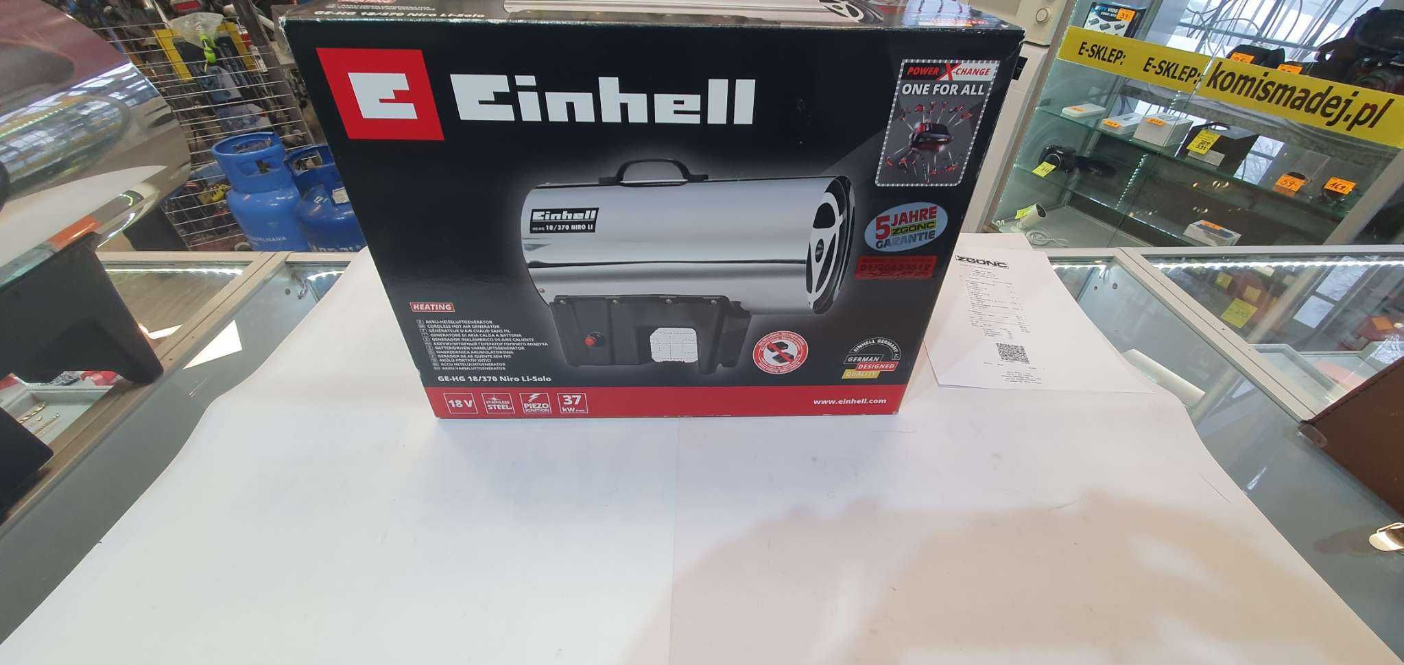 Nagrzewnica gazowa Einhell GE-HG 18/370 NOWA - komismadej.pl Gorlice