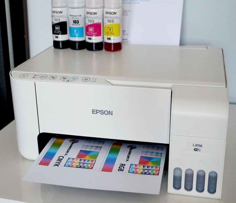 ‼️Drukarka  Epson L3156 Ecotank - Wiffi - tusze - Gwarancja ‼️