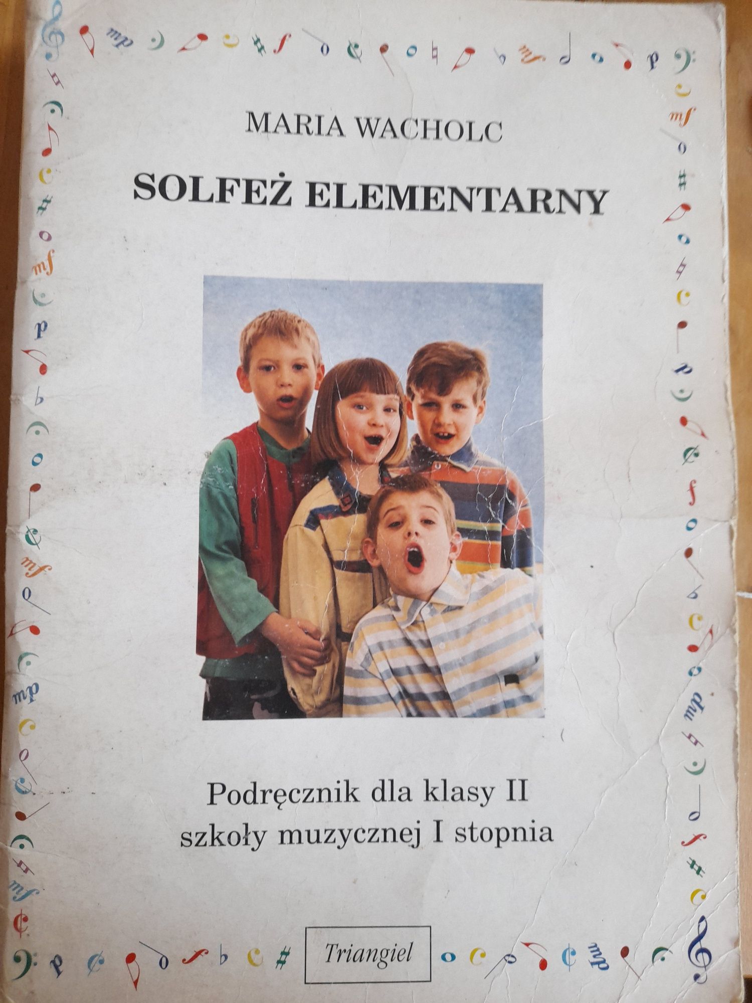 Solfeż elementarny dla klasy II, I st. M. Wacholc